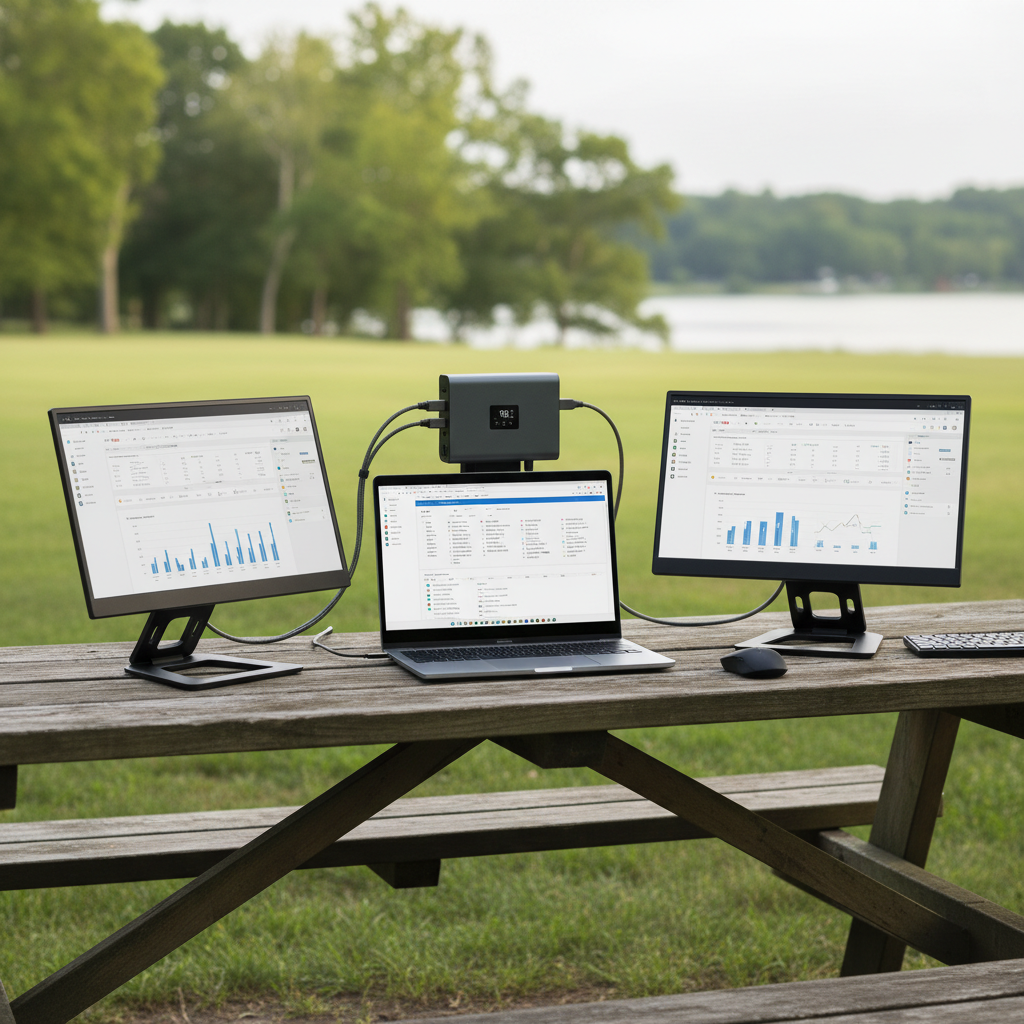 Powering Your Portable Office: The Best Power Banks for Multiple Monitor Setups