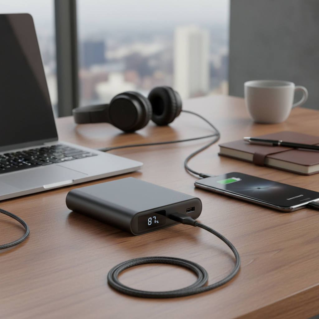 The Ultimate Power Bank for Professional Office Workers: Stay Charged, Stay Productive